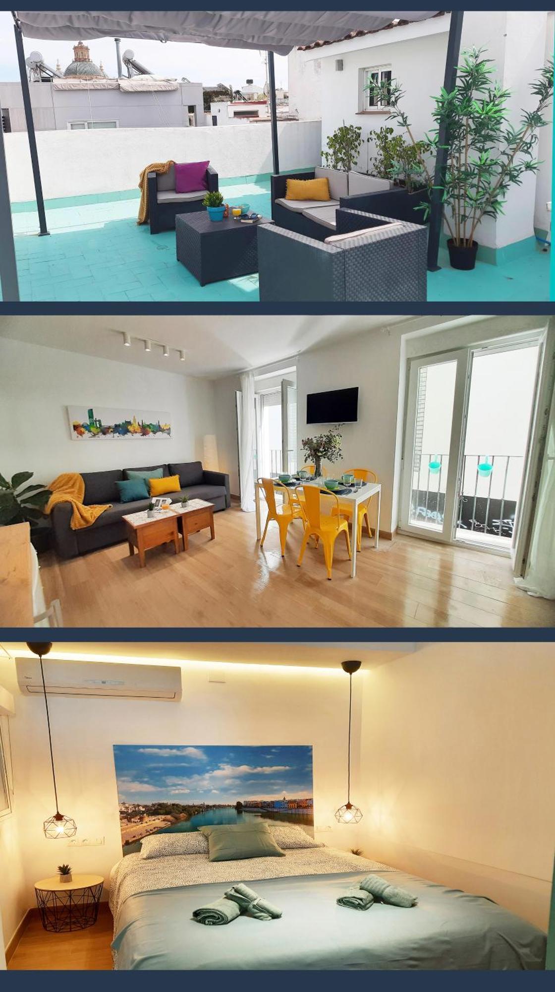 Lovely Center Apartments - Alameda Sunny Terrace Séville Extérieur photo